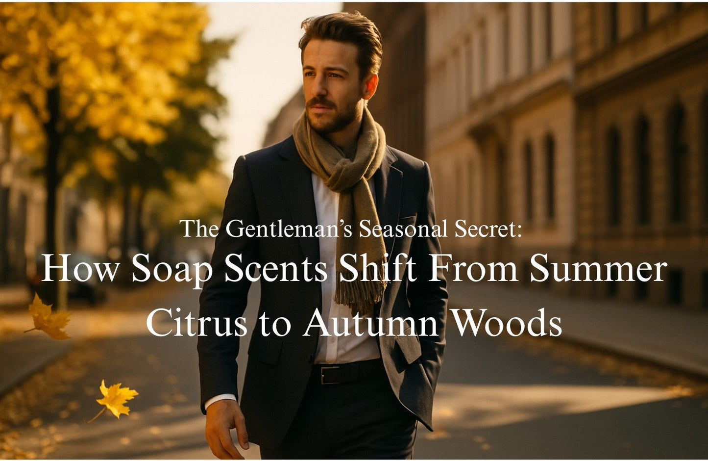 The Gentleman’s Seasonal Secret: How Soap Scents Shift From Summer Citrus to Autumn Woods
