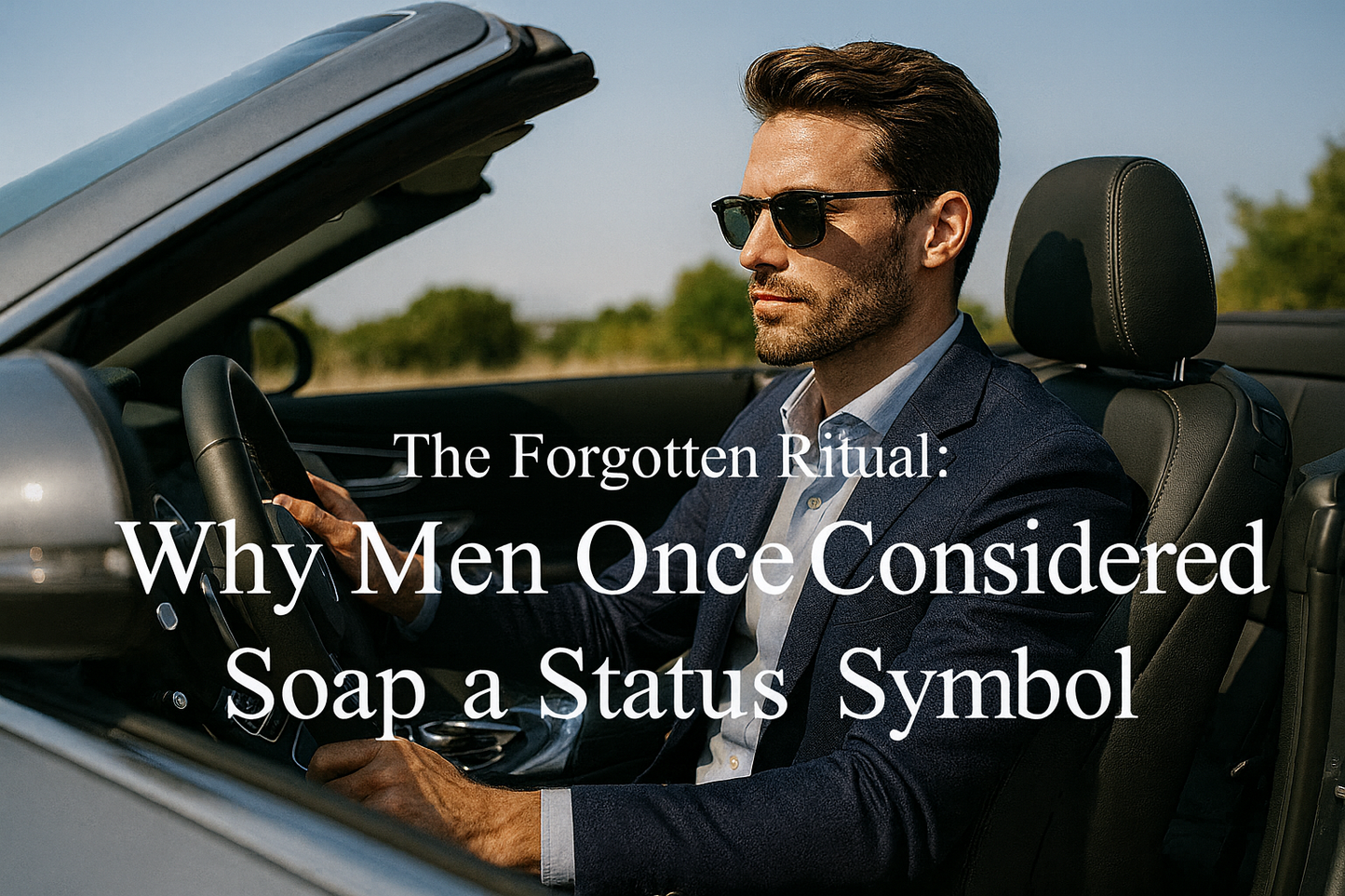 The Forgotten Ritual: Why Men Once Considered Soap a Status Symbol