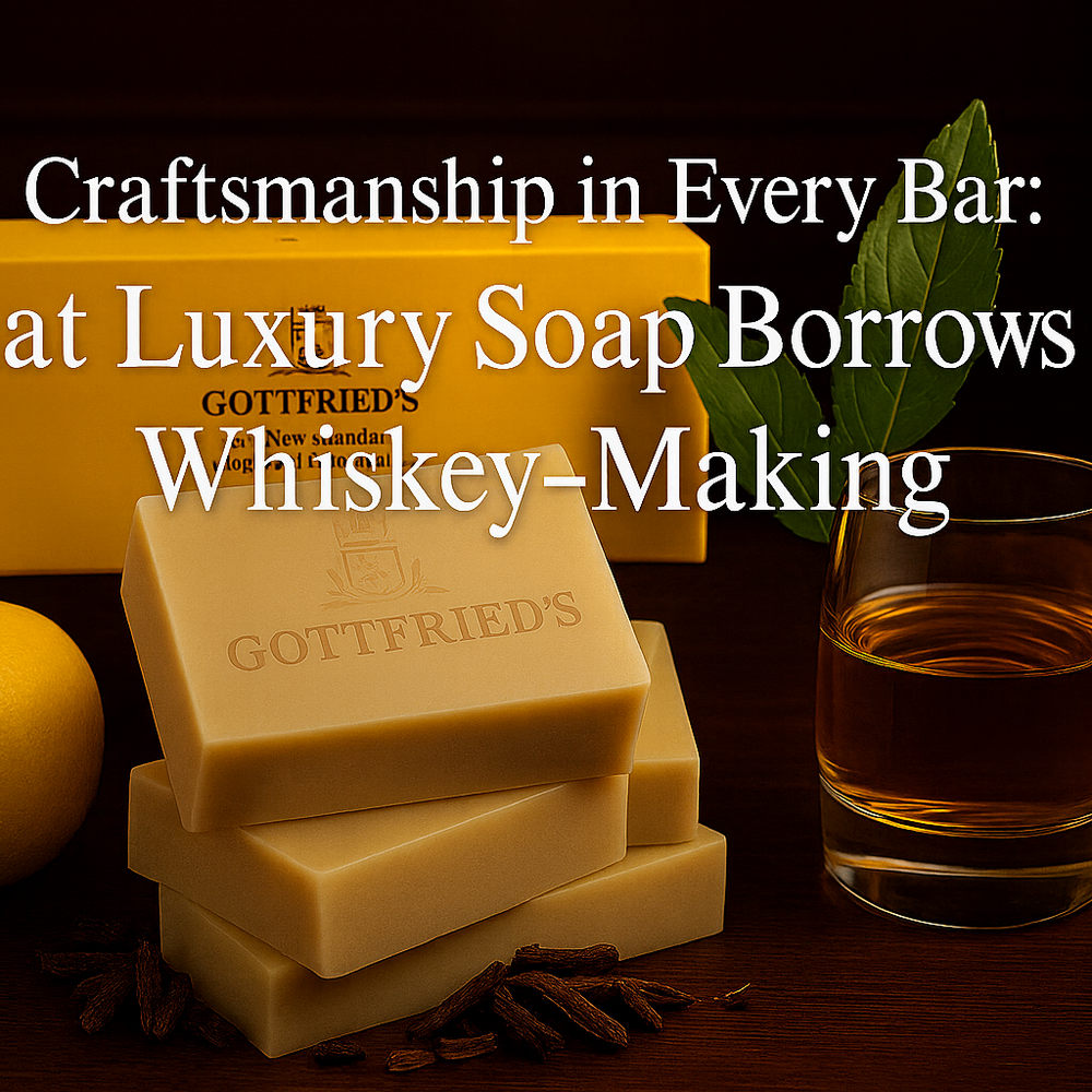 Craftsmanship in Every Bar: What Luxury Soap Borrows from Whiskey-Making