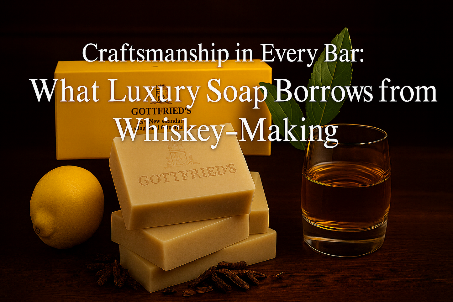 Craftsmanship in Every Bar: What Luxury Soap Borrows from Whiskey-Making