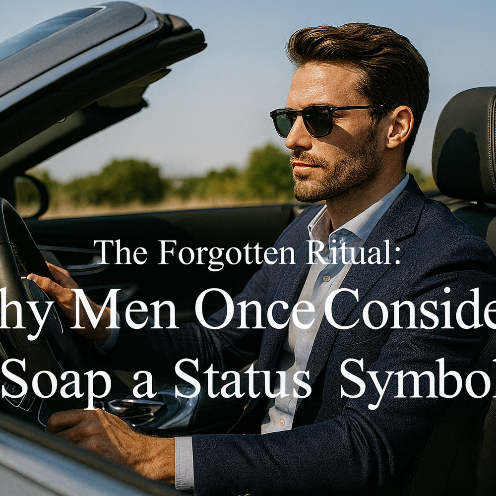 The Forgotten Ritual: Why Men Once Considered Soap a Status Symbol
