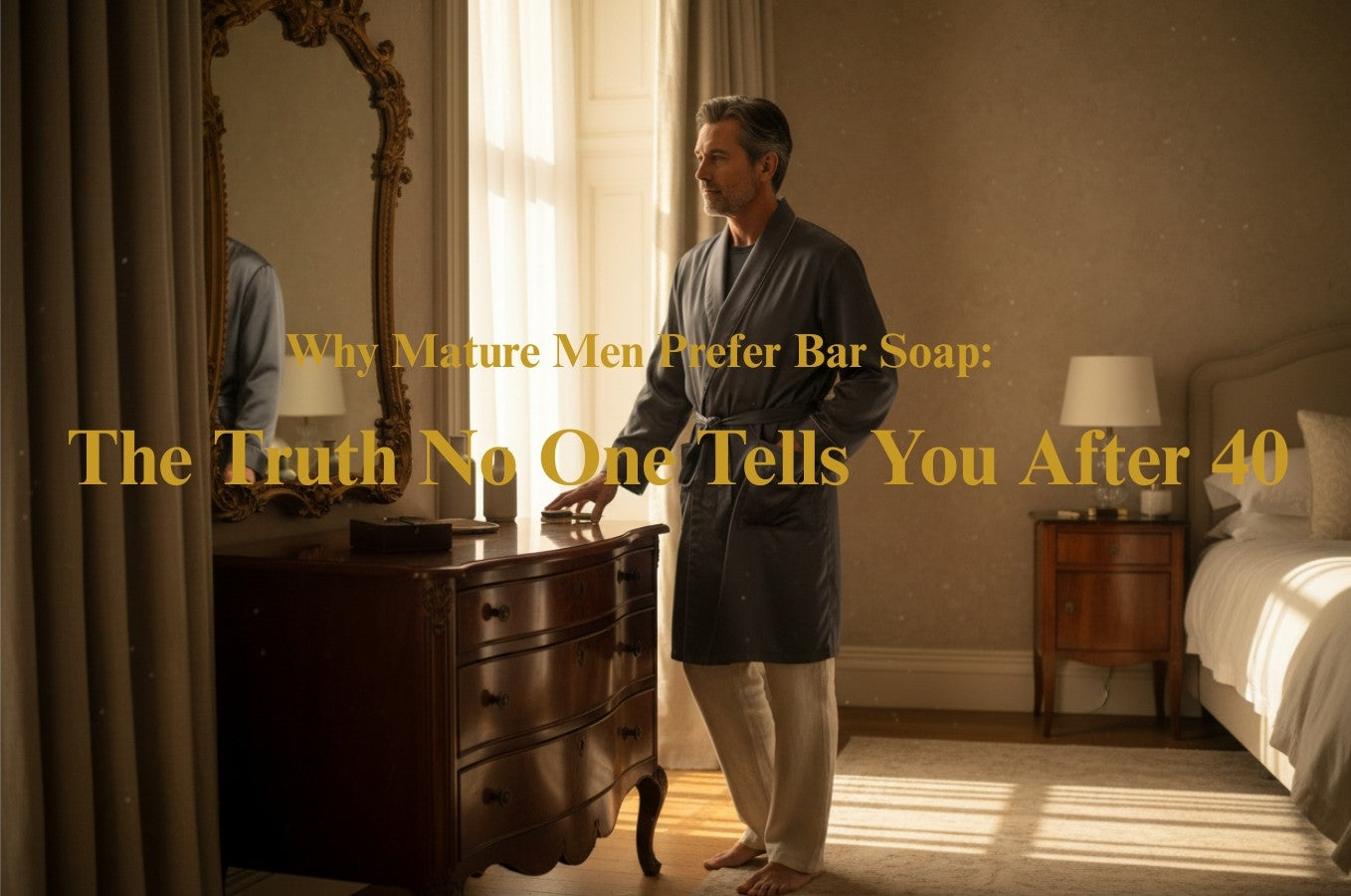 Why Mature Men Prefer Bar Soap: The Truth No One Tells You After 40