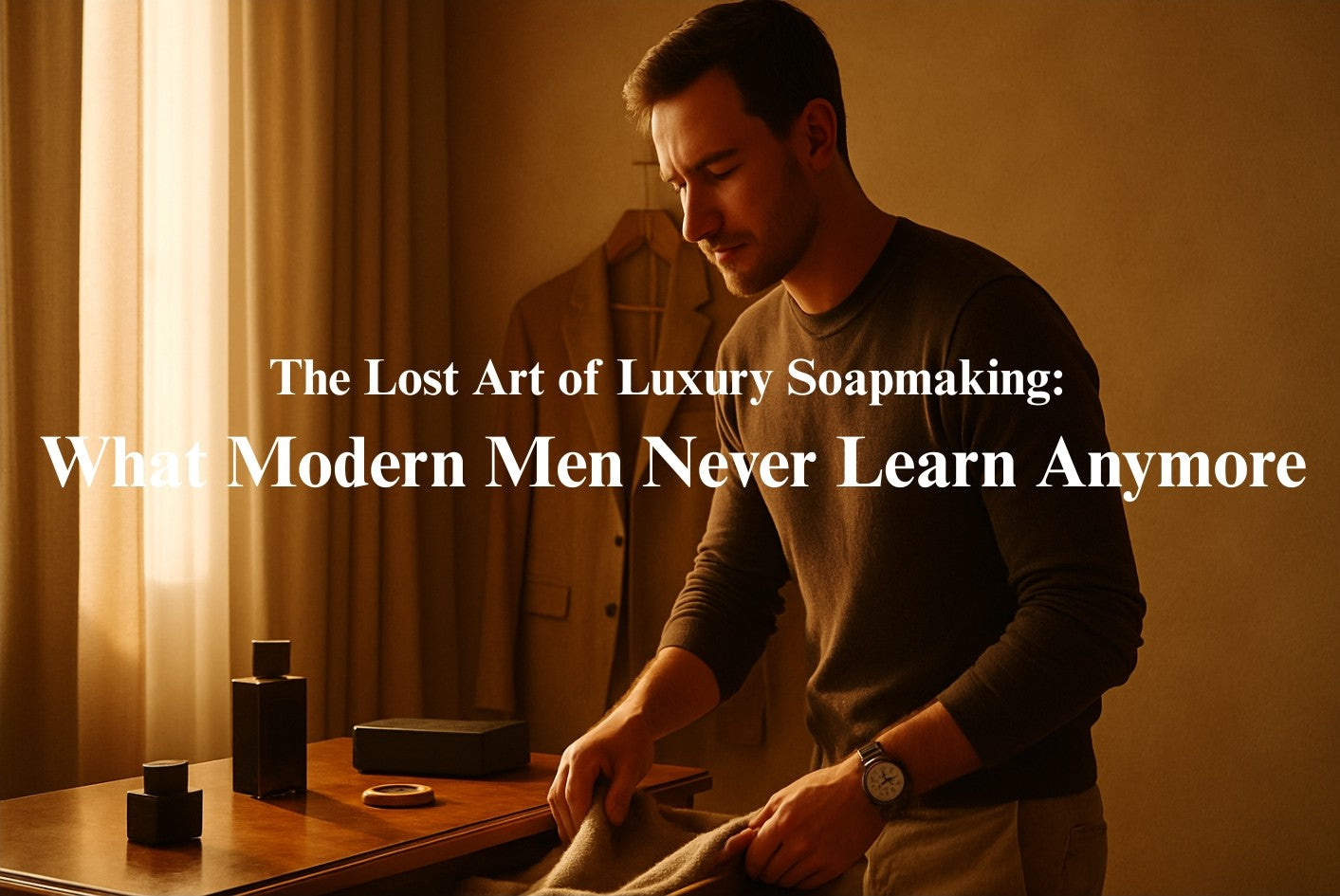 The Lost Art of Luxury Soapmaking: What Modern Men Never Learn Anymore