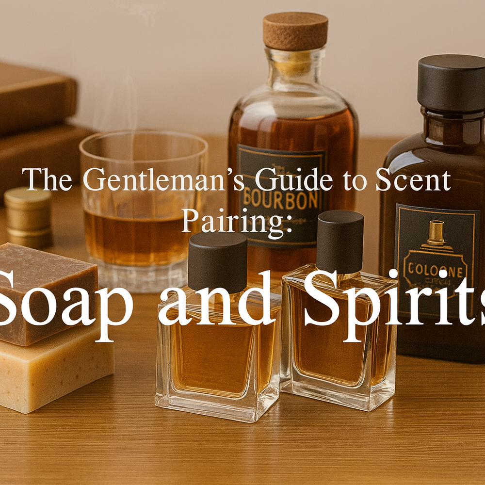 The Gentleman’s Guide to Scent Pairing: Soap and Spirits