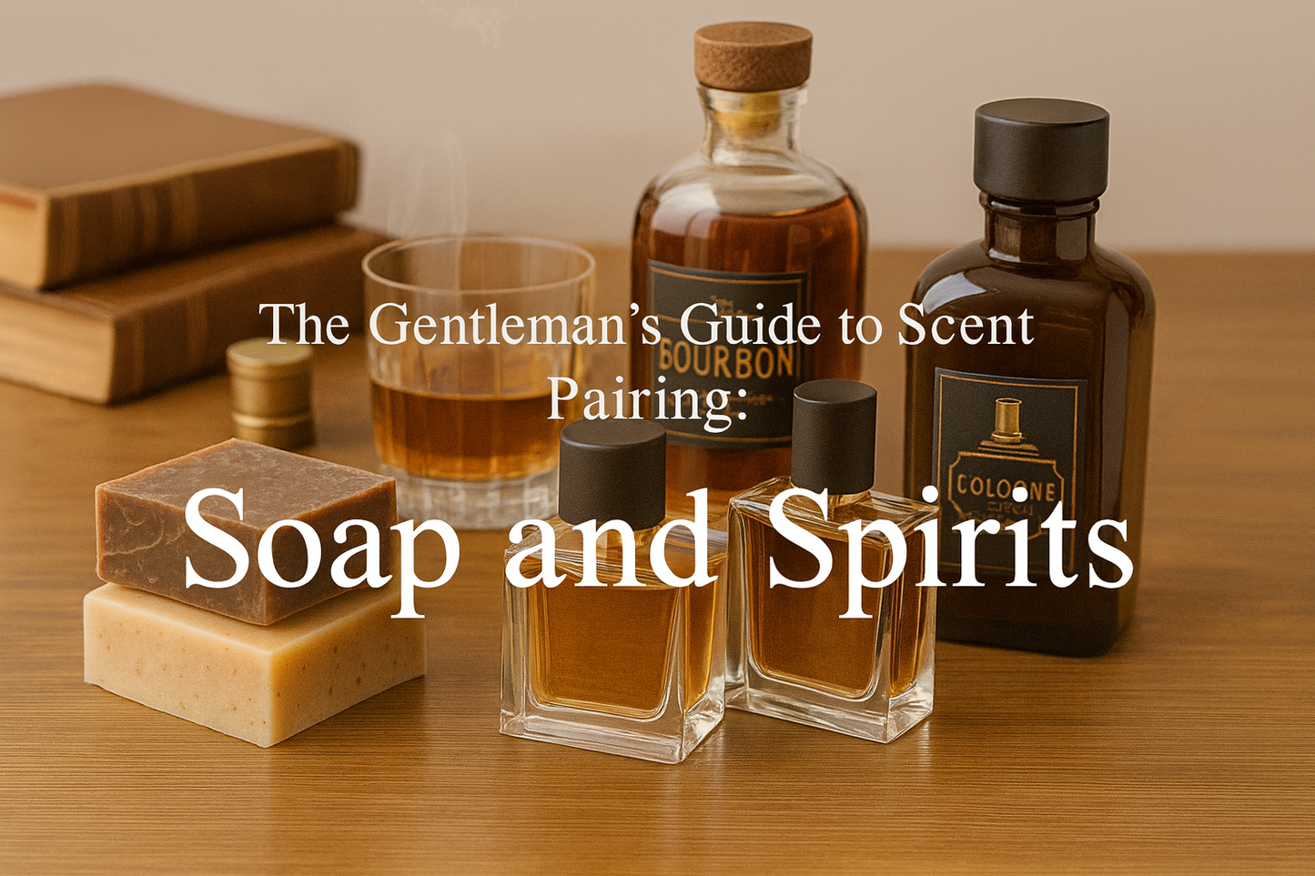 The Gentleman’s Guide to Scent Pairing: Soap and Spirits