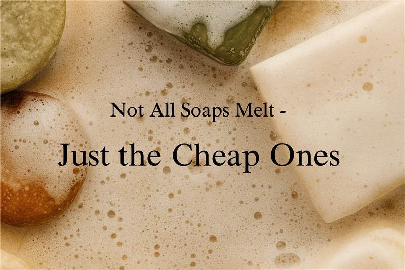 Not All Soaps Melt—Just the Cheap Ones. Here’s What Real Craft Looks Like