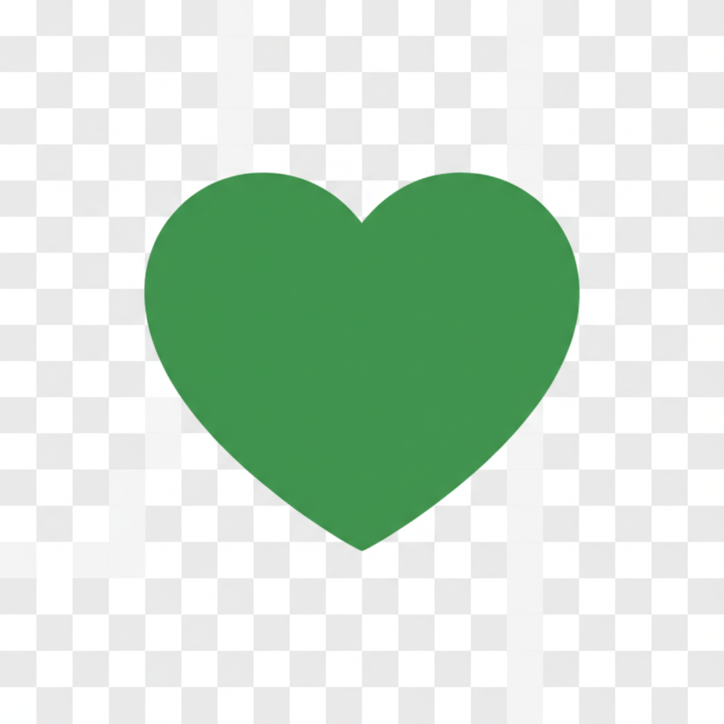 Green Heart Icon